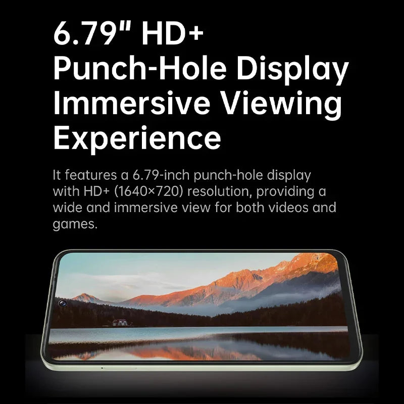 Global Version coolpad COOL 30 Play Smartphone NFC 6.79" HD+ 90Hz Punch-Hole Screen Helio G99 64MP Triple Camera 5000mAh Battery