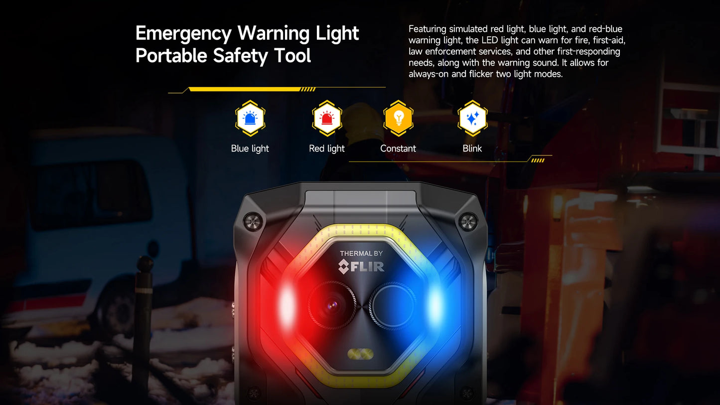 Ulefone Armor Mini 20T Pro 5G Rugged Thermal lmaging By FLIR® 16GB+256GB 4.7" Display LED Light Android 14 6200mAh 33W Global
