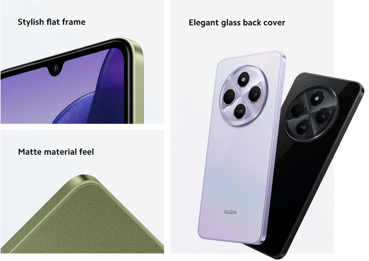 Global Version Xiaomi Redmi 14C Smartphone Immersion 6.88'' 120Hz Display 50MP AI Dual Camera Massive 5160mAh Battery