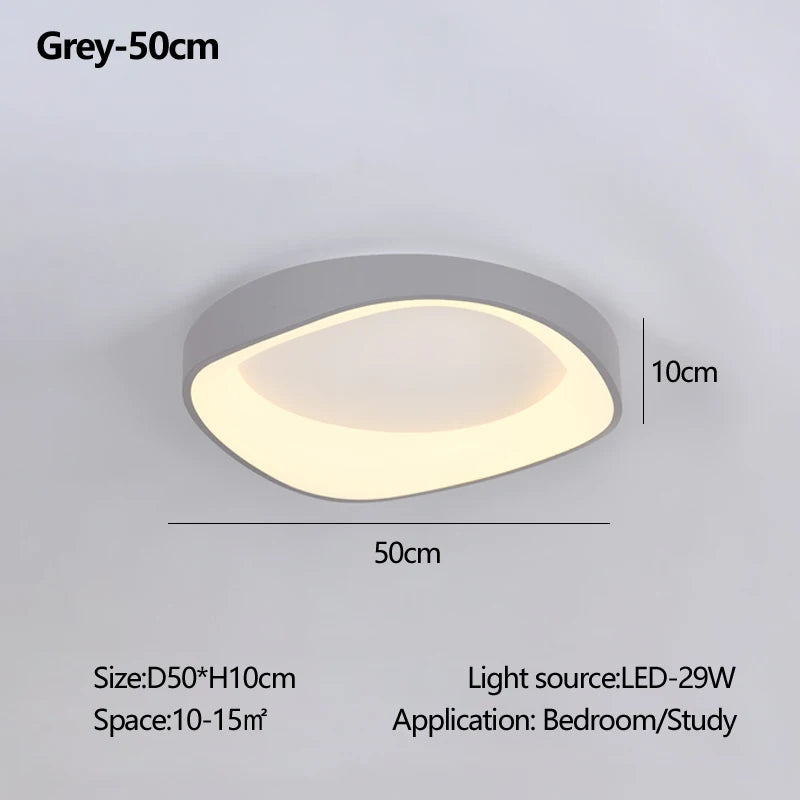 Nordic Wood Ceiling Light Round Log Walnut Remote Home Fixture LED For Study Living Room Hallway Bedroom Decoration Illumination