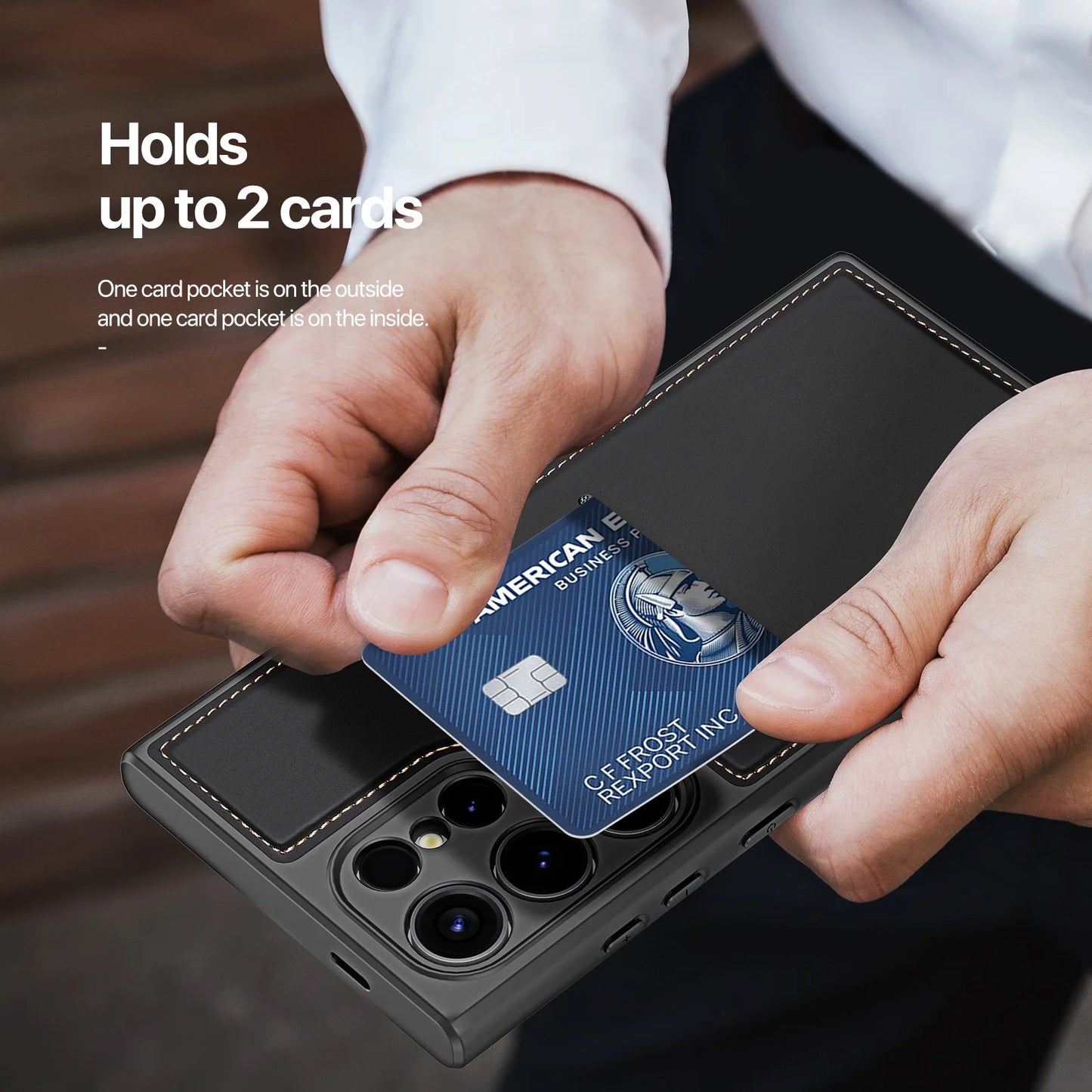 DUX DUCIS Magnetic Case For Samsung S24 Ultra, Samsung S24 Plus, Samsung S24, Case Phone Stand Wallet 3in1