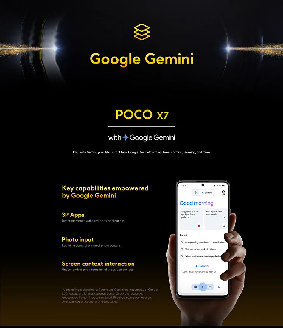 Global Version POCO X7 Smartphone 6.67" CrystalRes 1.5K FloW AMOLED Curved Display 50MP Main Camera 45W Turbo Charging NFC