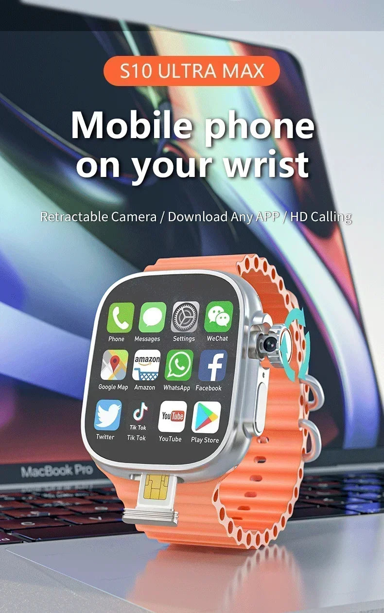 2025 New smartwatch DW99 2.2-inch HD screen app Download Bluetooth Call GPS Sports Sleep Tracking Men's smartwatch