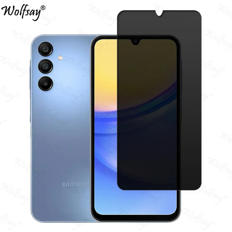 Privacy Screen Protector For Samsung Galaxy A16 5G Anti-Spy Tempered Glass Samsung A16 5G Camera Glass For Samsung A16 5G Glass