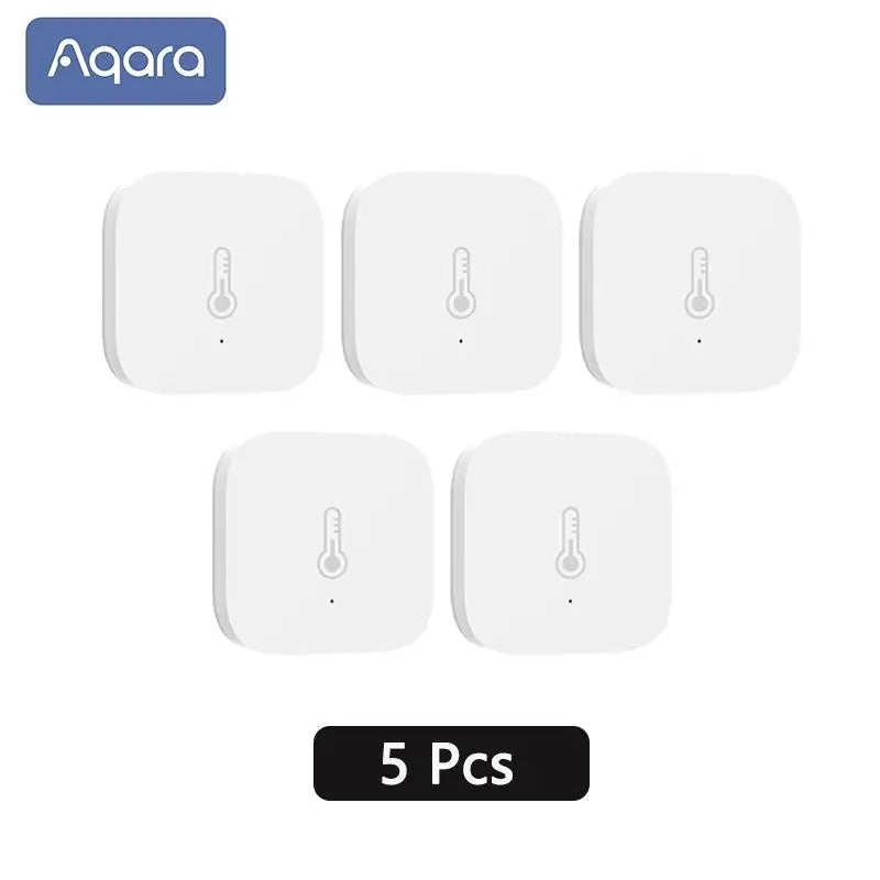 Aqara Temperature Sensor Smart Air Pressure Humidity Environment Sensor Zigbee Smart Remote Control For Mijia Home Homekit