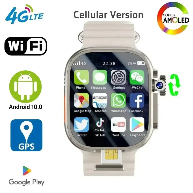2025 New smartwatch DW99 2.2-inch HD screen app Download Bluetooth Call GPS Sports Sleep Tracking Men's smartwatch