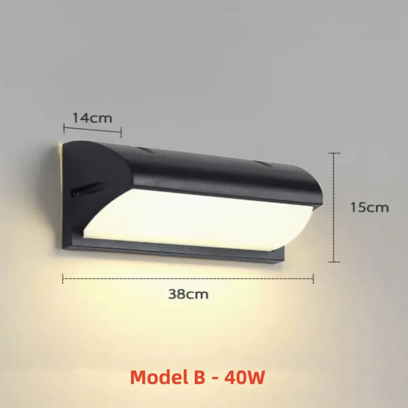 Extra Large LED outdoor lights waterproof IP65 Motion Sensor light led outdoor wall light outdoor lighting outdoor wall lamp