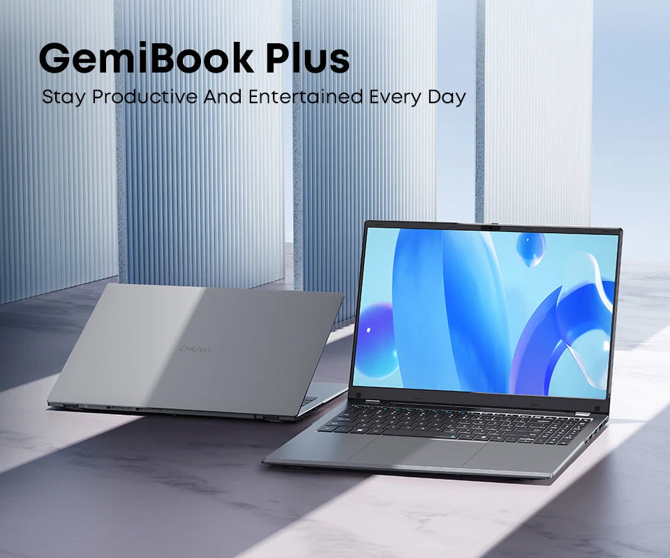 CHUWI GemiBook Plus Laptop 15.6'' FHD 1920 * 1080 16GB LPDDR5 512GB SSD Intel Alder Lake N100 WiFi 6 Windows 11 Laptops