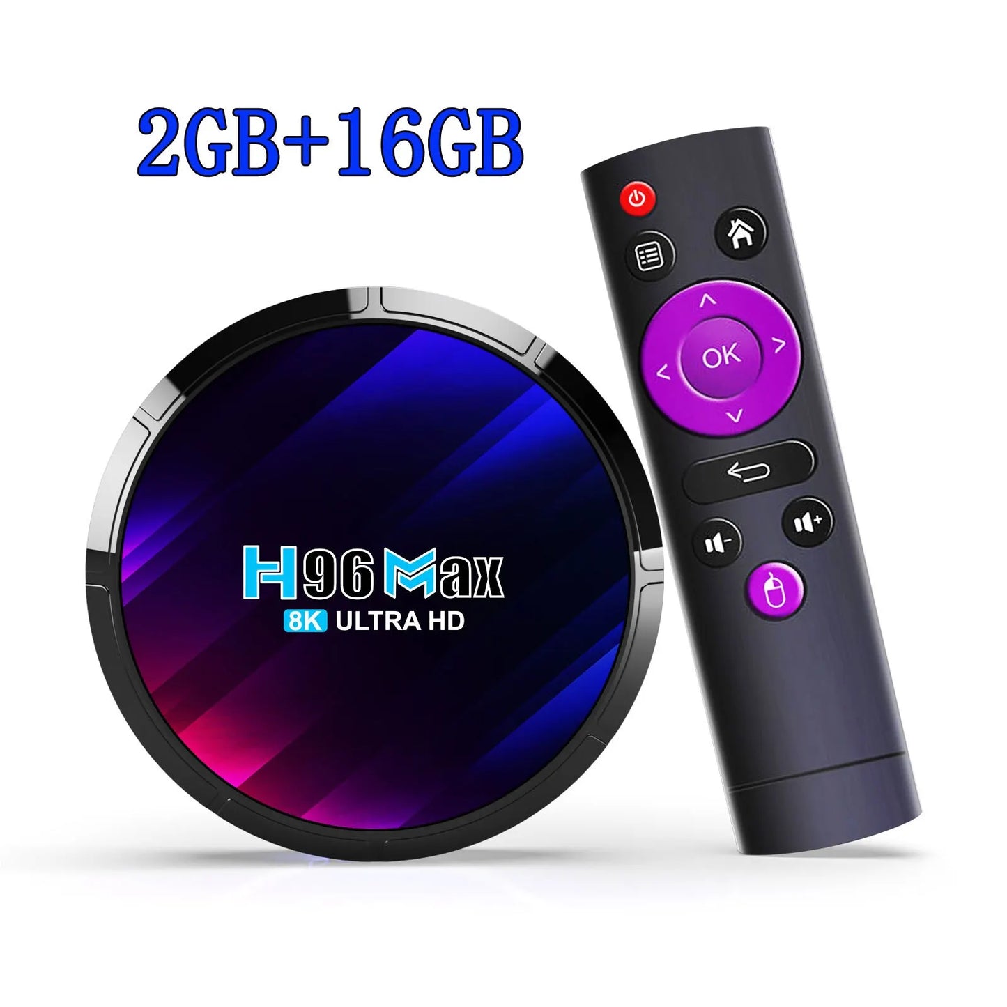 H96MAX RK3528 Android 13.0 TV Box Support 2.4G/5.8G WiFi6 BT5.0 4K Video Set Top TV Box Decode And Play 8K