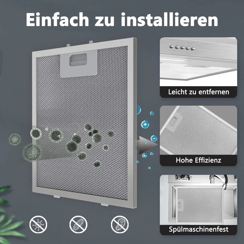 TopStrong 60cm Under-Cabinet Exhaust Air Recirculating LED Extractor Hood EUTF2360