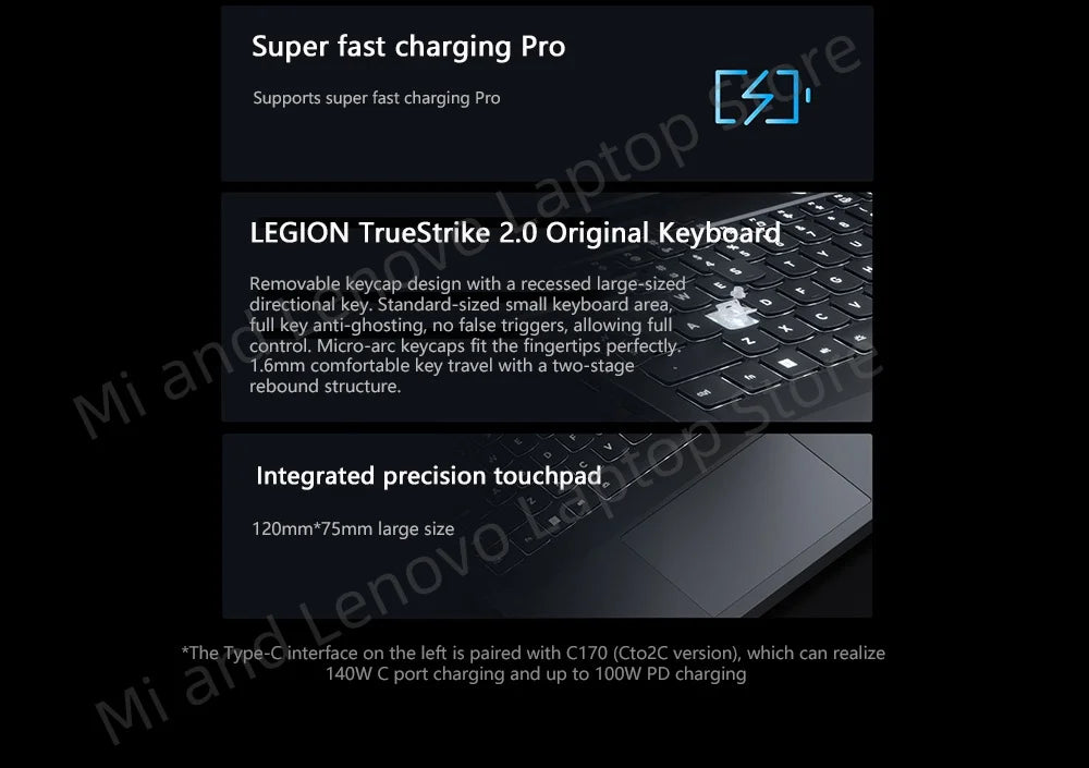 Lenovo LEGION R9000P 2025 R9 8945HX RTX 5060 32GB 1TB 16inch 2.5K 240Hz Game Screen