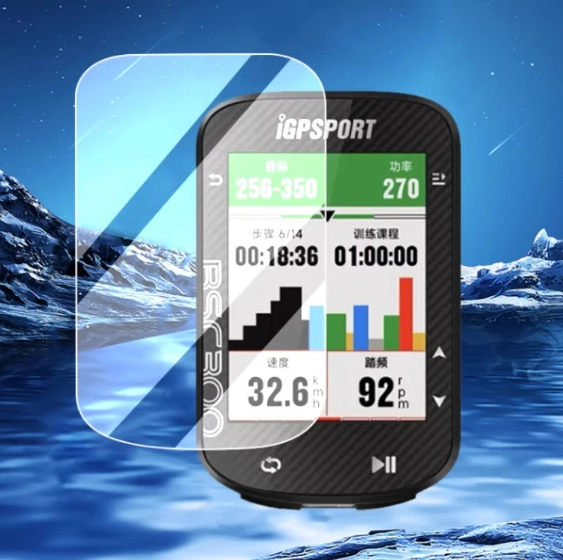 Hard Glass Screen Protector Cover Guard For iGPSPORT BSC300 BSC300T BSC200 BCS200C Bike GPS Computer Protective Film Accessories