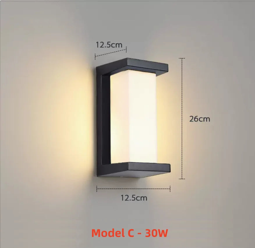 Extra Large LED outdoor lights waterproof IP65 Motion Sensor light led outdoor wall light outdoor lighting outdoor wall lamp