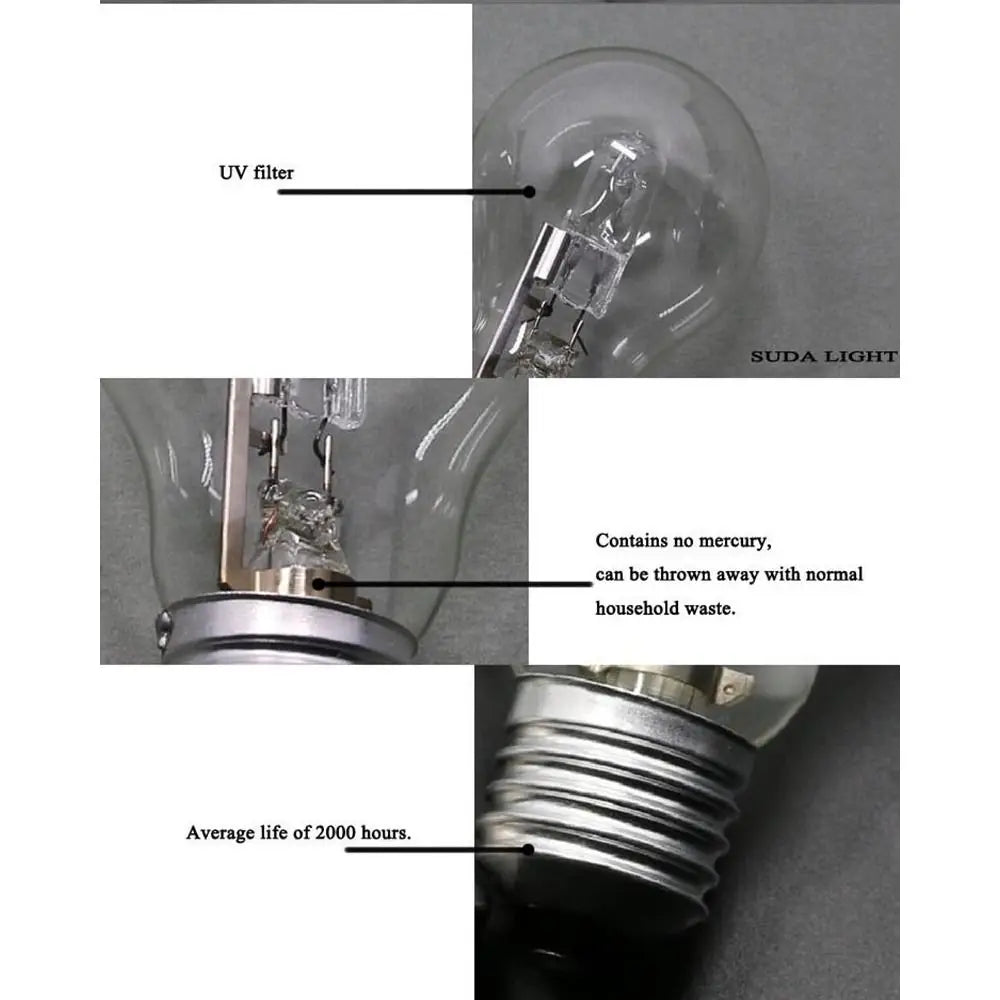 Indoor Outdoor 28W/42W E14 E27 C35 Reflector Replace Spotlight Bulbs Halogen Bulbs candles pointed bulbs Light Lamps