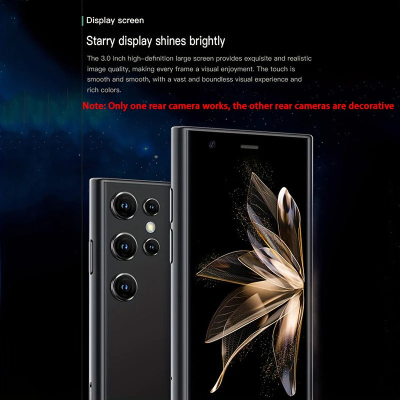 SOYES S26 S23 Pro Series 3.0in Android8.1 Mini Smartphone 2GB RAM 16GB ROM Dual SIM Standby 3G Network Compact Mobile Phone