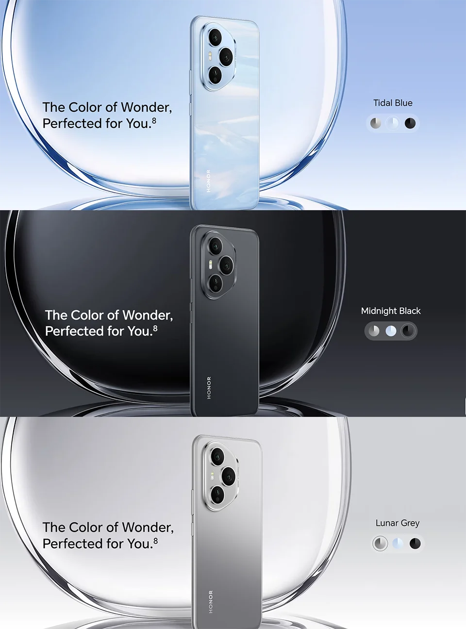 HONOR 400 Pro Global Version 5G Smartphone Snapdragon 8 Gen 3 6.7'' 120Hz AMOLED Display Support HONOR 100W SuperCharge ESIM