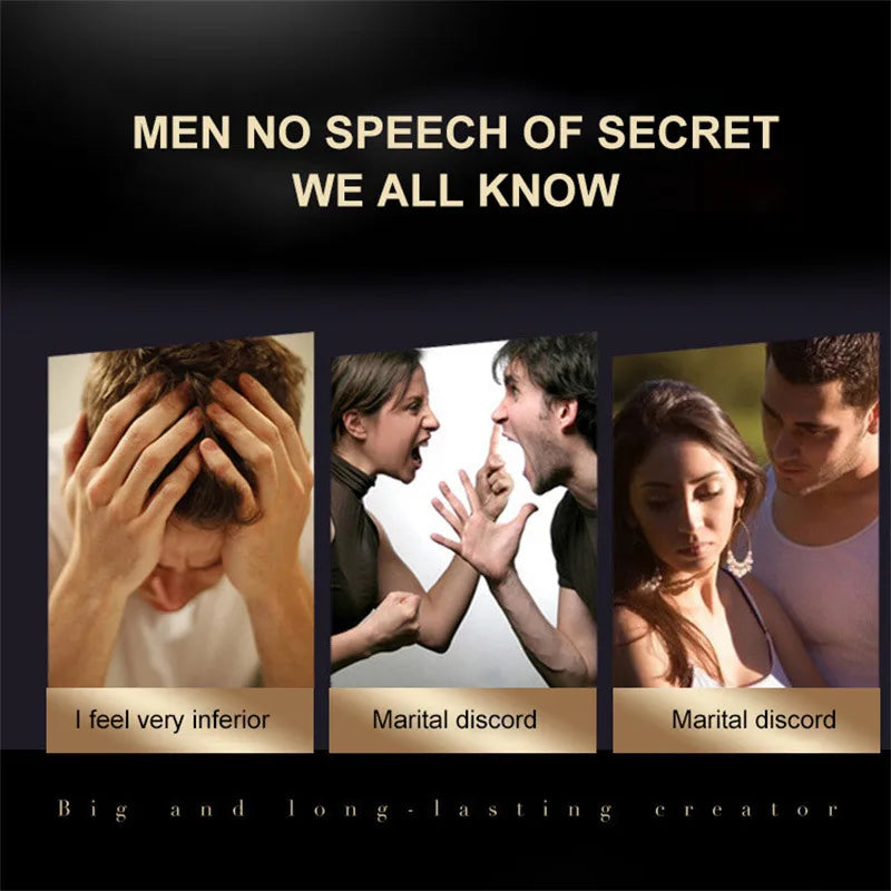 African Penis Enlargement Cream Helps Men with Delayed Growth Ejaculation lasting Excitement enhancer Erection Massage Oil 60ml