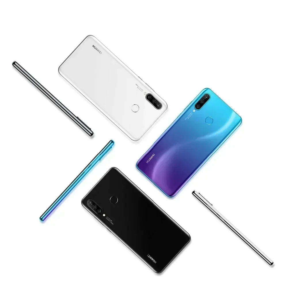 HUAWEI P30 Lite Smartphone Android 3340mAH 6GB RAM 128G ROM 6.15Inch 1080x2312HD 24+32MP Global Vision 4 5G Network Mobile Phone