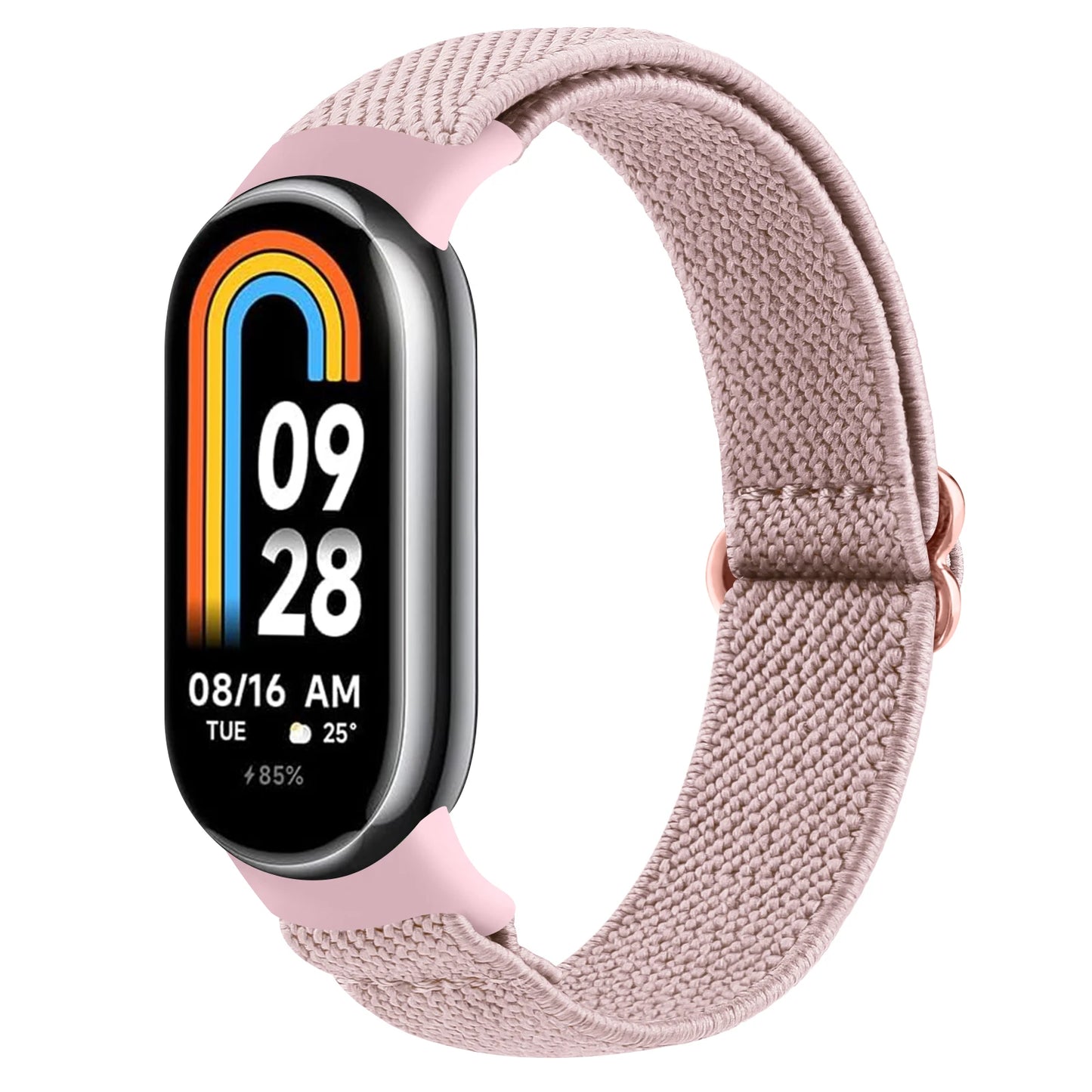 Nylon Loop Strap For Xiaomi Smart Band 9 8 Watchband Replacement NFC Elastic Wristband for Xiaomi Smart Band 9 8 Correa Bracelet