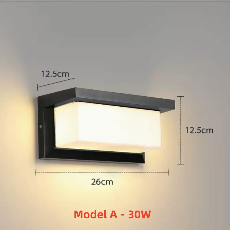 Extra Large LED outdoor lights waterproof IP65 Motion Sensor light led outdoor wall light outdoor lighting outdoor wall lamp
