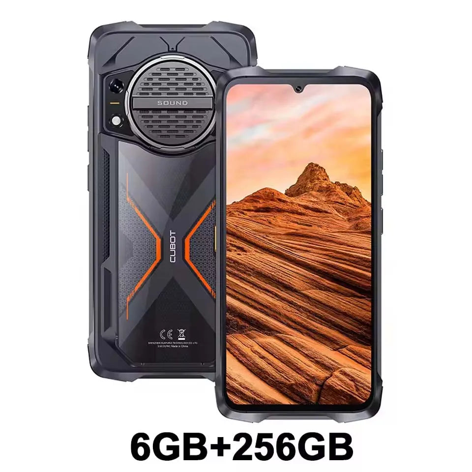 Cubot KingKong Power 3,24 Гб+256 Гб,4G Rugged,10200 мАч,120Hz Screen,100MP Camera,NFC,Android 14,33W глобальная версия
