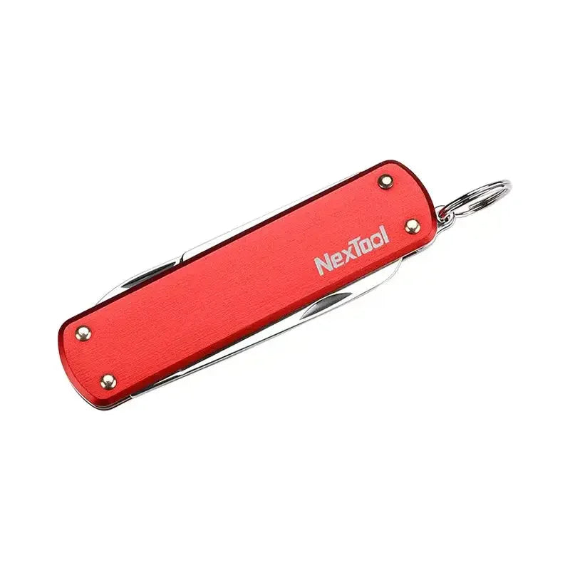 Youpin NexTool Multi Functional Knife, Small File, Slotted Screwdriver, Scissors 4in1 Mini High Quality Portable Tool Key Chain