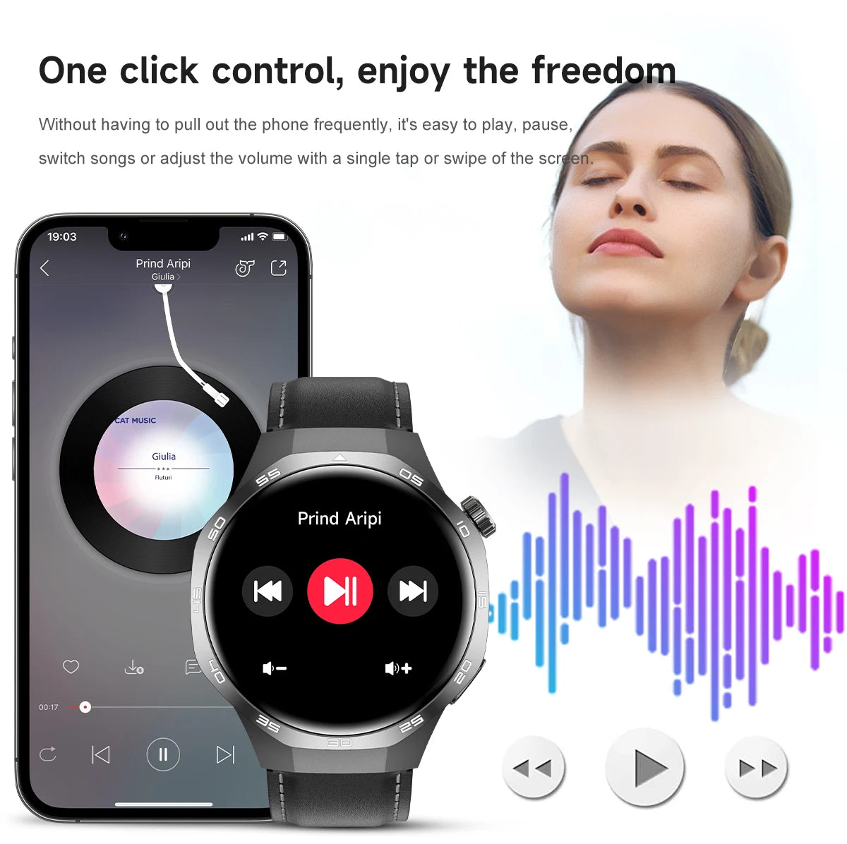 New Smartwatch For Huawei GT5 Men Outdoor Sports Compass Bluetooth Talk NFC Heart Rate GPS Track Weather Waterproof Smart watch