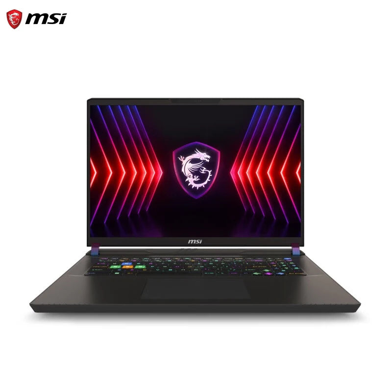 2024 MSI Vector 17 HX Gaming Laptop 17 Inch QHD 2.5K 240Hz IPS Screen Netbook i9-14900HX 32GB 1TB RTX4070 Notebook Computer PC