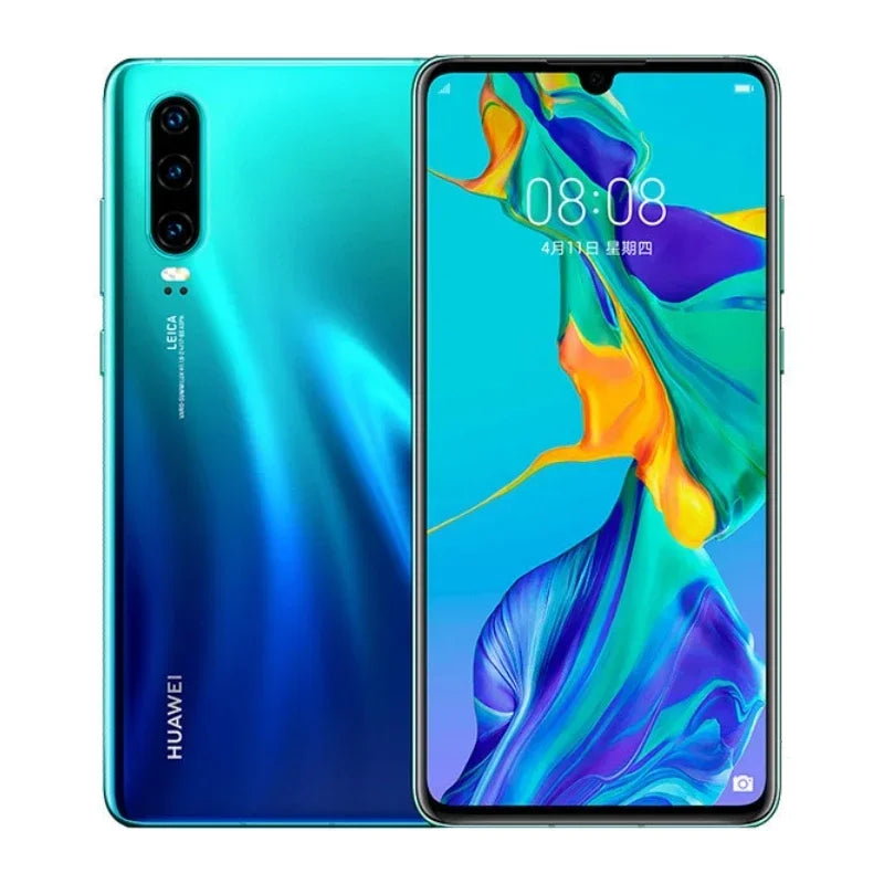 Global,HUAWEI-P30,Smartphone Android,6.1 inch,8GB RAM 256GB ROM,4G Mobile phones,40MP,Google Play Store,Dual SIM,Cellphones