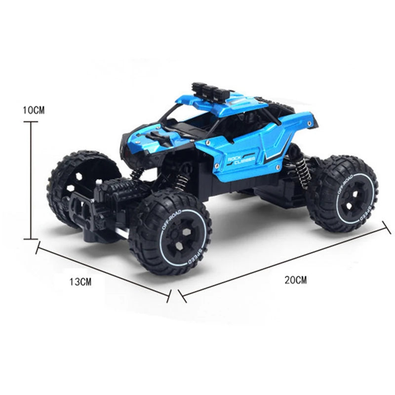 Alloy High-Speed Drift 2.4GH Radio Controlled Toy Vehicles Car Charging Remote Control For Kids Children Boys Creative Cool Gift