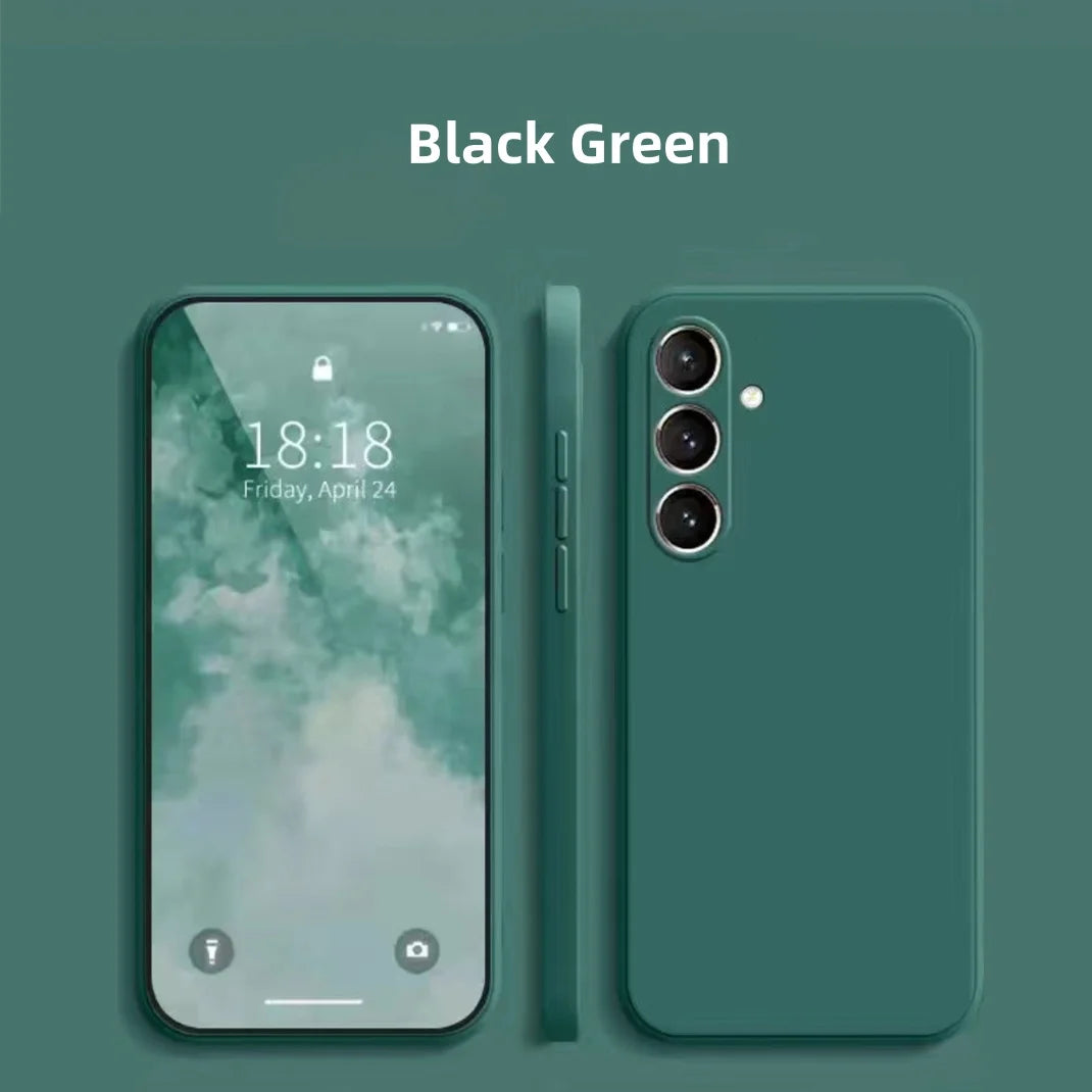 For Samsung Galaxy A36 Case Cover Samsung Galaxy A36 A06 A16 A15 A35 Funda Coque Soft Original Liquid Silicone Case Samsung A36