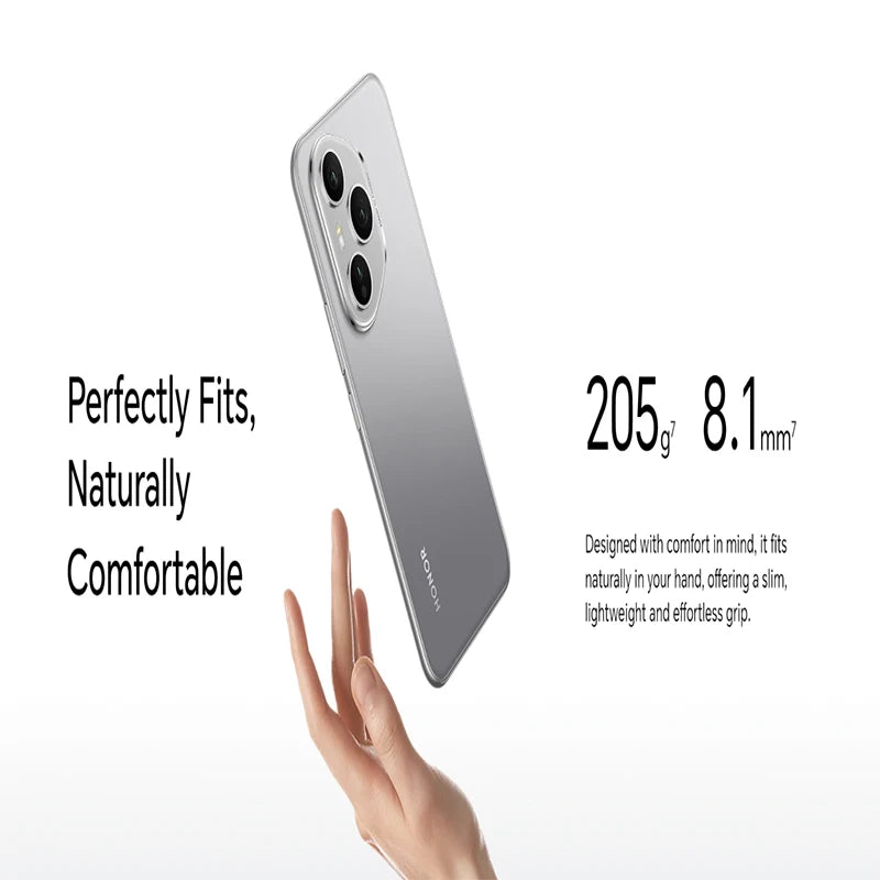 HONOR 400 Pro Global Version 5G Smartphone Snapdragon 8 Gen 3 6.7'' 120Hz AMOLED Display Support HONOR 100W SuperCharge ESIM