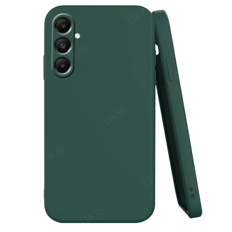 For Samsung Galaxy A05S Case Cover Samsung A05S Capas Liquid Silicone Soft TPU Cover Samsung A14 A34 A54 A24 A25 A05 A05S Fundas