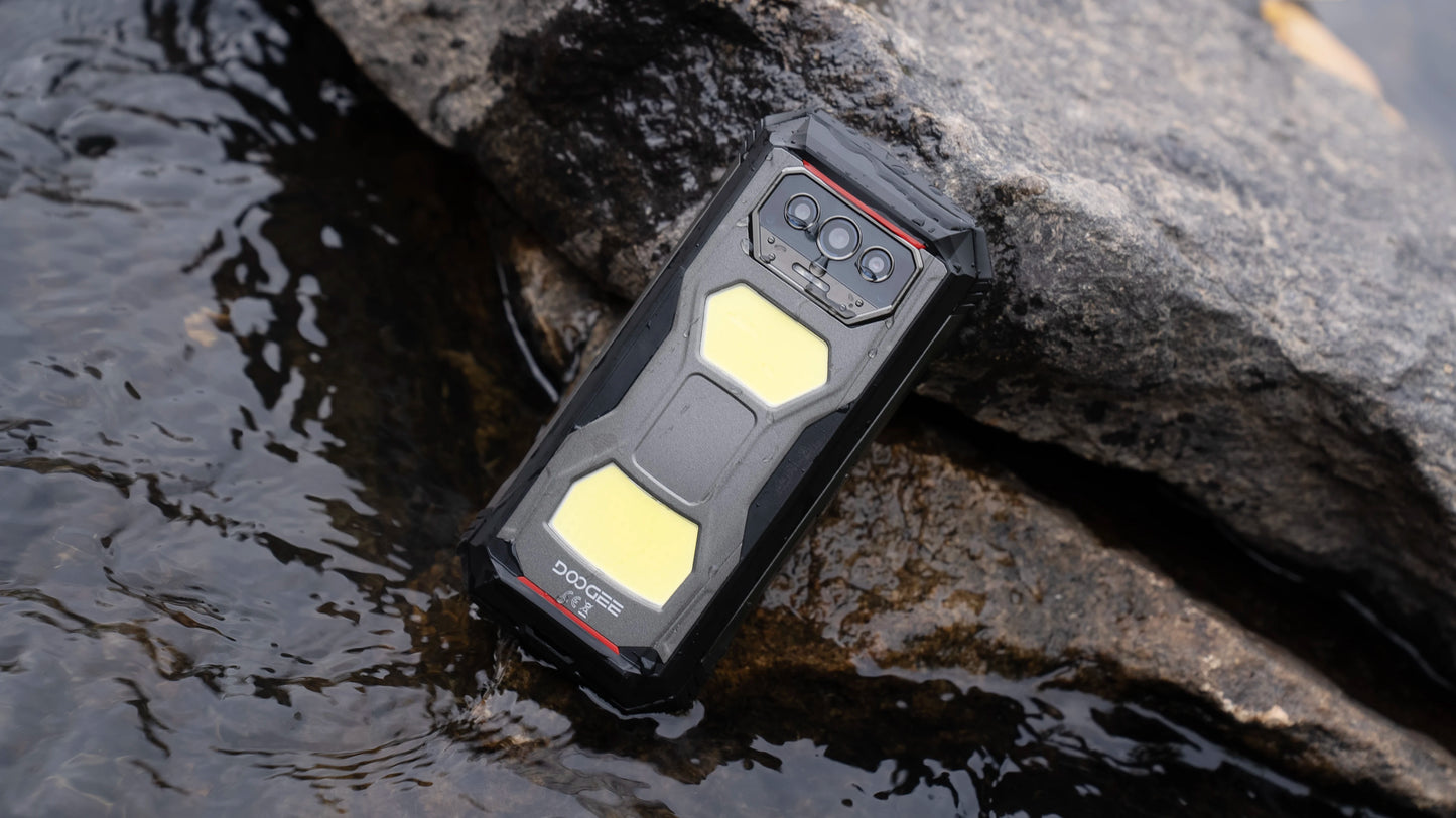 Global Version DOOGEE V Max S 5G Rugged Phone 24GB(8+16) 256GB 6.58" 120Hz 22000mAh Battery 108MP Camera Dual Camping Lights