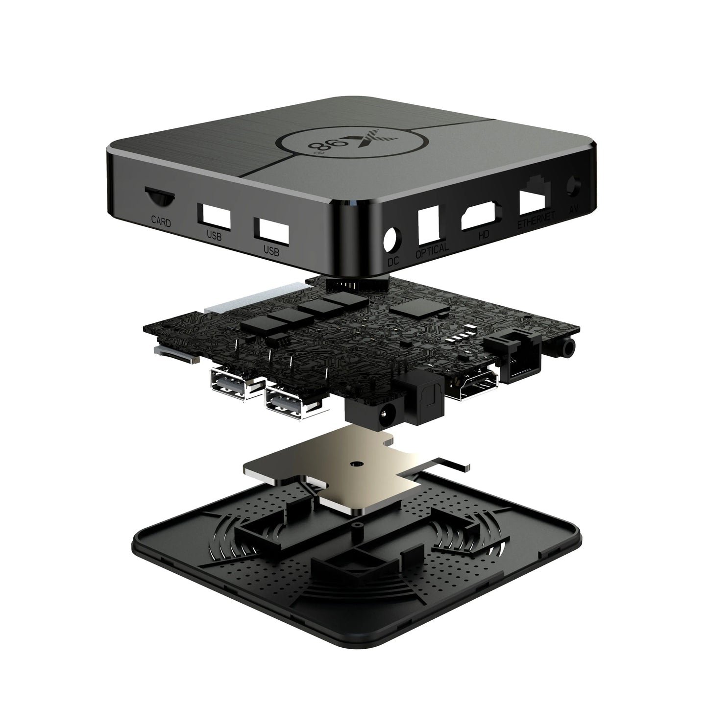 X98Plus TV Box Android 11.0 TV box 4G 32G 64G Set Top Box AV1 BT 2.4G 5G Wifi 4K HDR Video Media Player X98 Plus Amlogic S905W2