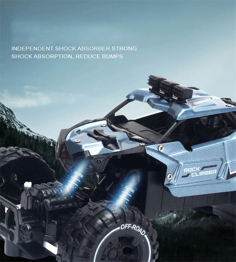 Alloy High-Speed Drift 2.4GH Radio Controlled Toy Vehicles Car Charging Remote Control For Kids Children Boys Creative Cool Gift