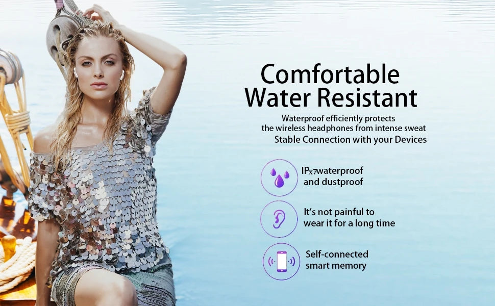 Original Wireless bluetooth headphone noise canceling earphone HIFI stereo headset earbuds bluetooth for xiaomi lenovo air pods