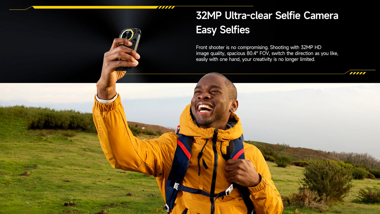 Ulefone Armor Mini 20T Pro 5G Rugged Thermal lmaging By FLIR® 16GB+256GB 4.7" Display LED Light Android 14 6200mAh 33W Global