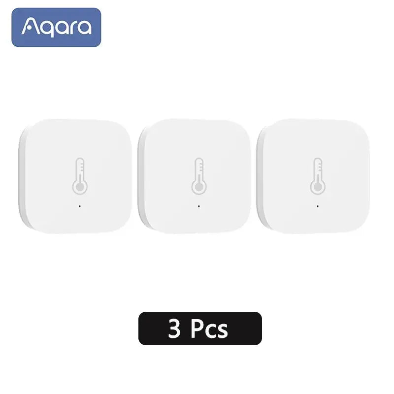 Aqara Temperature Sensor Smart Air Pressure Humidity Environment Sensor Zigbee Smart Remote Control For Mijia Home Homekit
