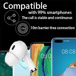 Original Wireless bluetooth headphone noise canceling earphone HIFI stereo headset earbuds bluetooth for xiaomi lenovo air pods