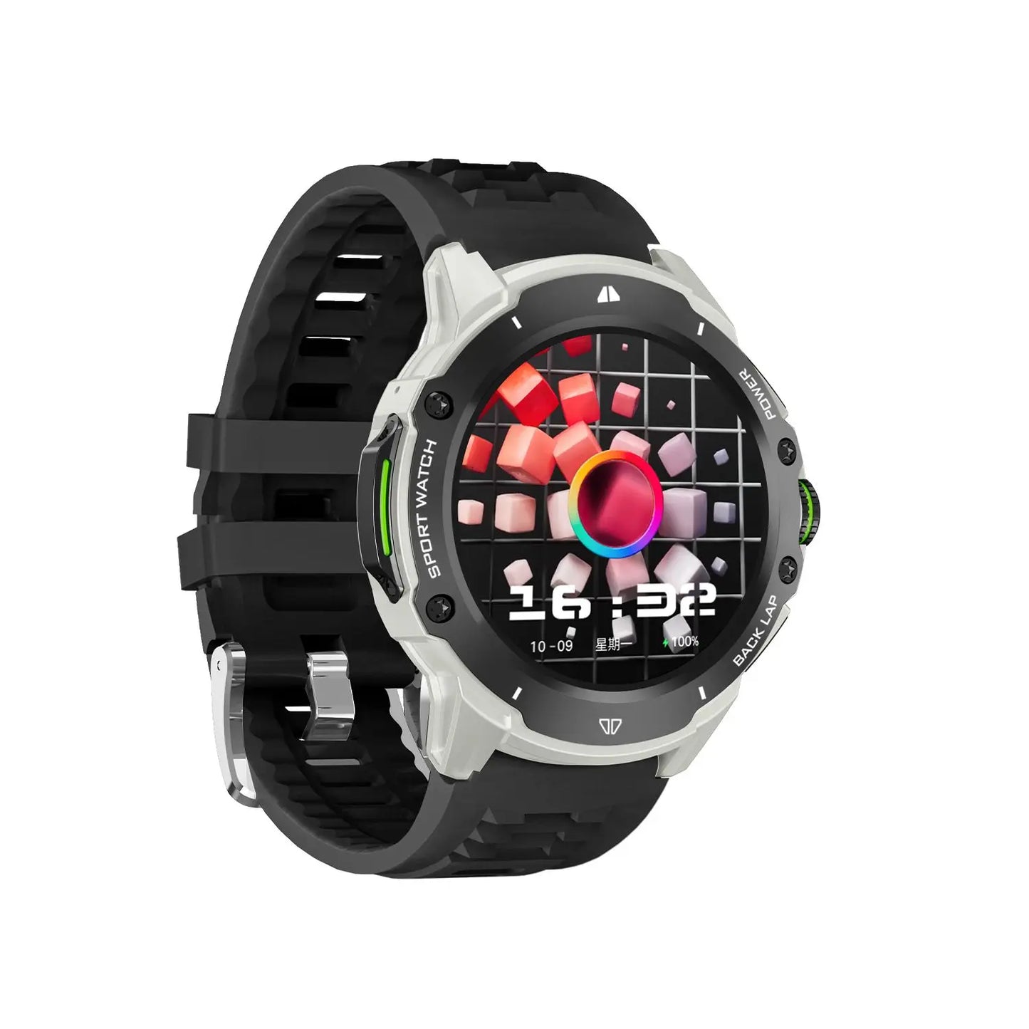 8+128GB Smart Watch 4G Network SIM Card 1.43''AMOLED 200W Camera with GPS Wifi Google Play 466*466 Screen Android for Men Women