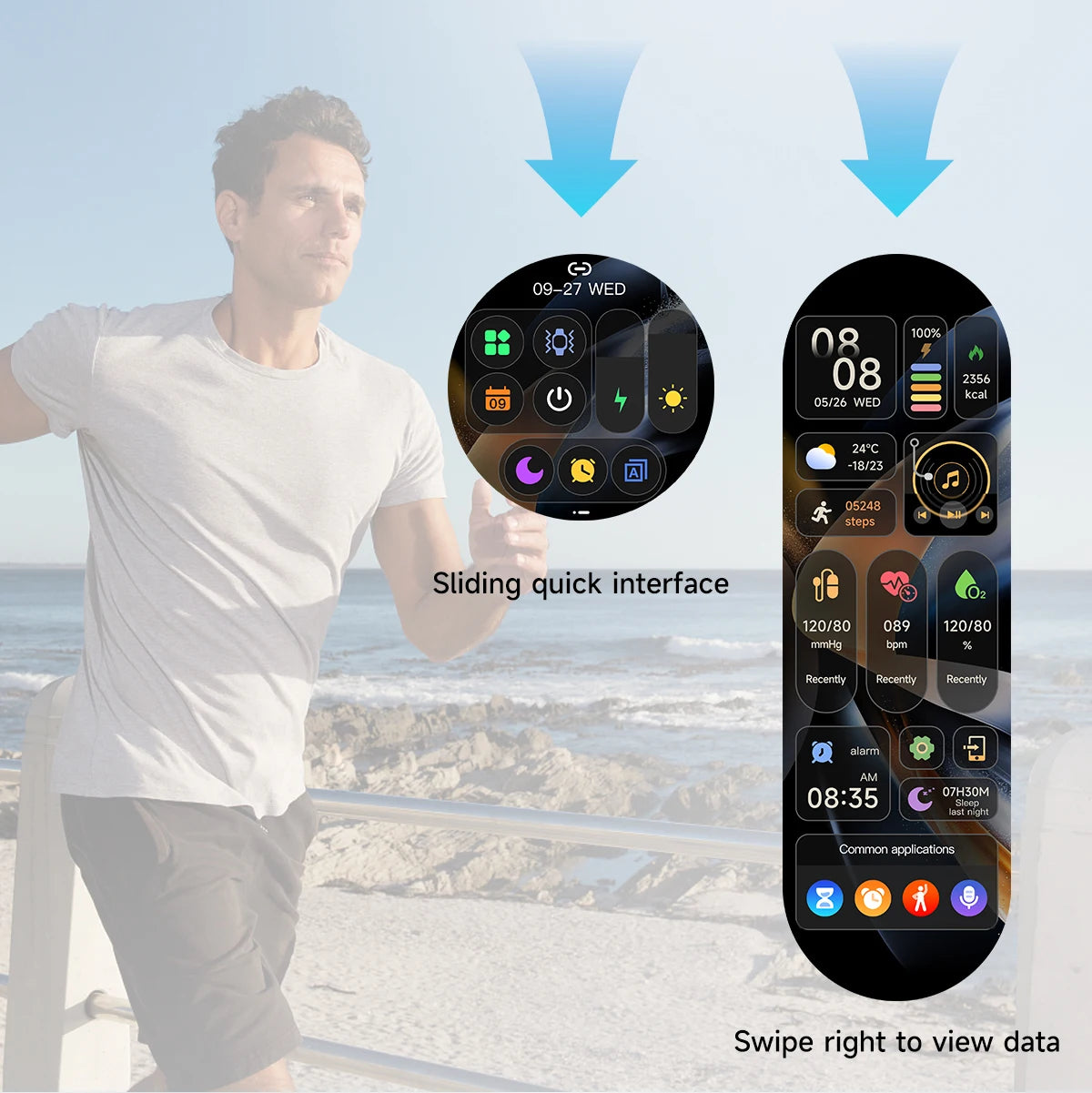 New Smartwatch For Huawei GT5 Men Outdoor Sports Compass Bluetooth Talk NFC Heart Rate GPS Track Weather Waterproof Smart watch