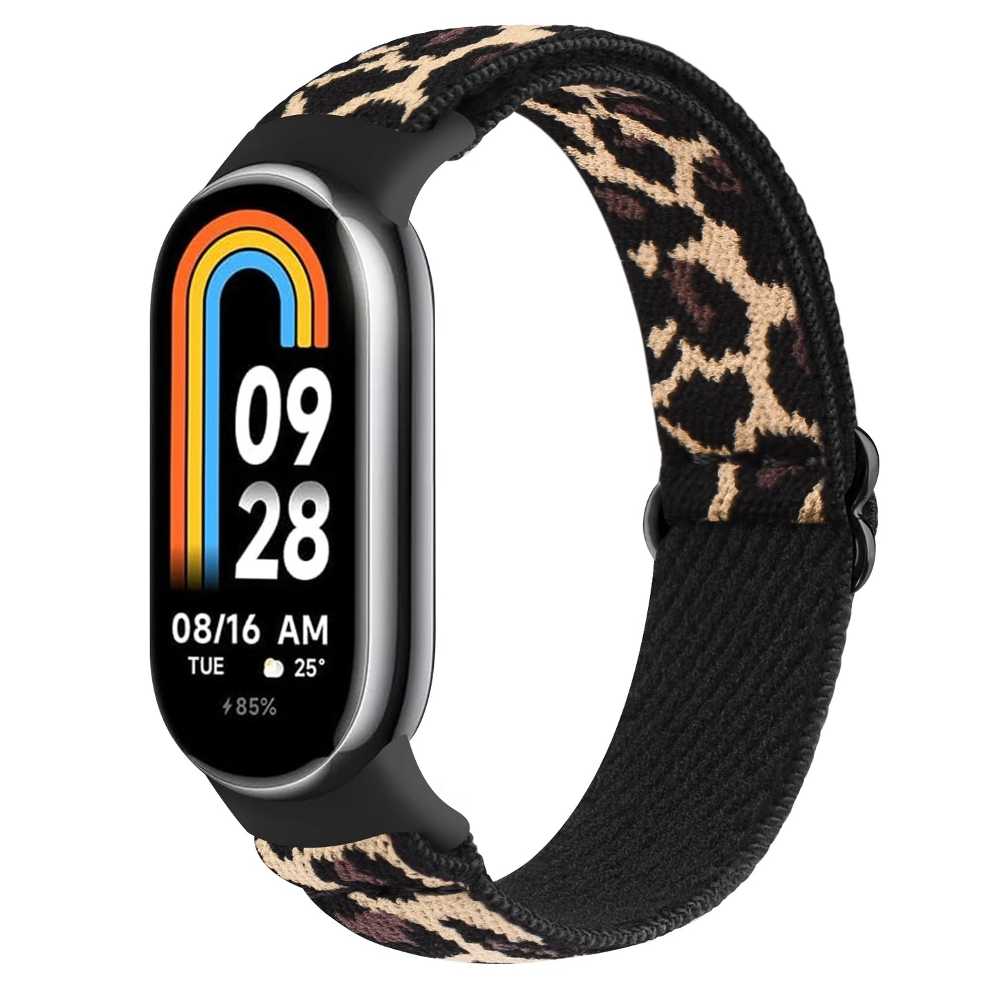 Nylon Loop Strap For Xiaomi Smart Band 9 8 Watchband Replacement NFC Elastic Wristband for Xiaomi Smart Band 9 8 Correa Bracelet