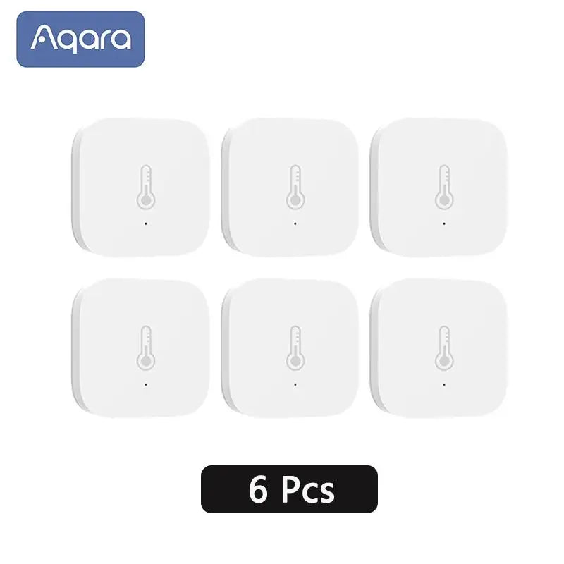 Aqara Temperature Sensor Smart Air Pressure Humidity Environment Sensor Zigbee Smart Remote Control For Mijia Home Homekit