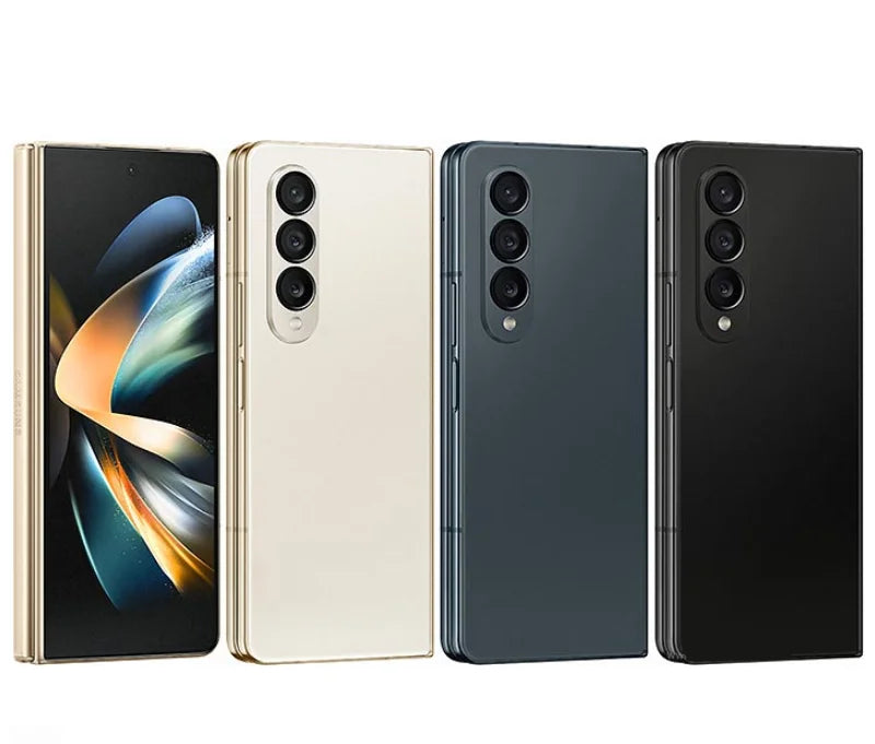 Samsung Galaxy Z Fold4 Fold 4 5G F936B Global Version 7.6" AMOLED 12GB RAM 256/512GB ROM Snapdragon NFC 99% New Cell Phone