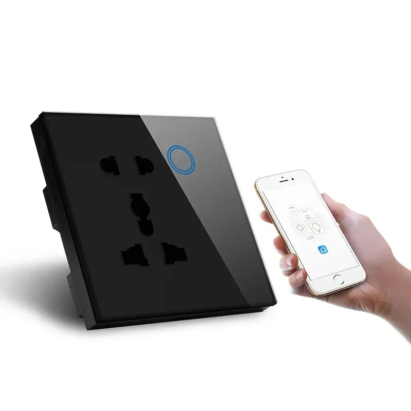 Shawader Tuya Wifi Smart USB Type-C PD 20W Wall Socket Universal Electrical Plug Outlet Power Switch Wireless,Alexa Google Home
