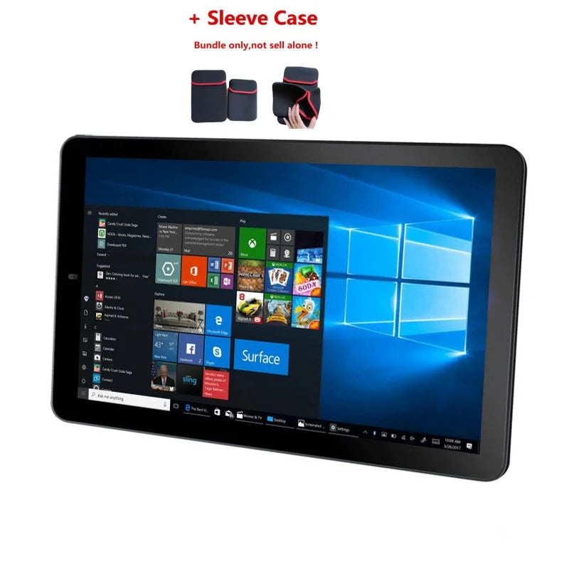 Tablet PC 11.6 INCH 4G RAM 32G ROM Tablet PC RCA9213 Windows 10 Dual Camera Quad Core WIFI 1366 x 768 IPS Screen HDMI-Compatible