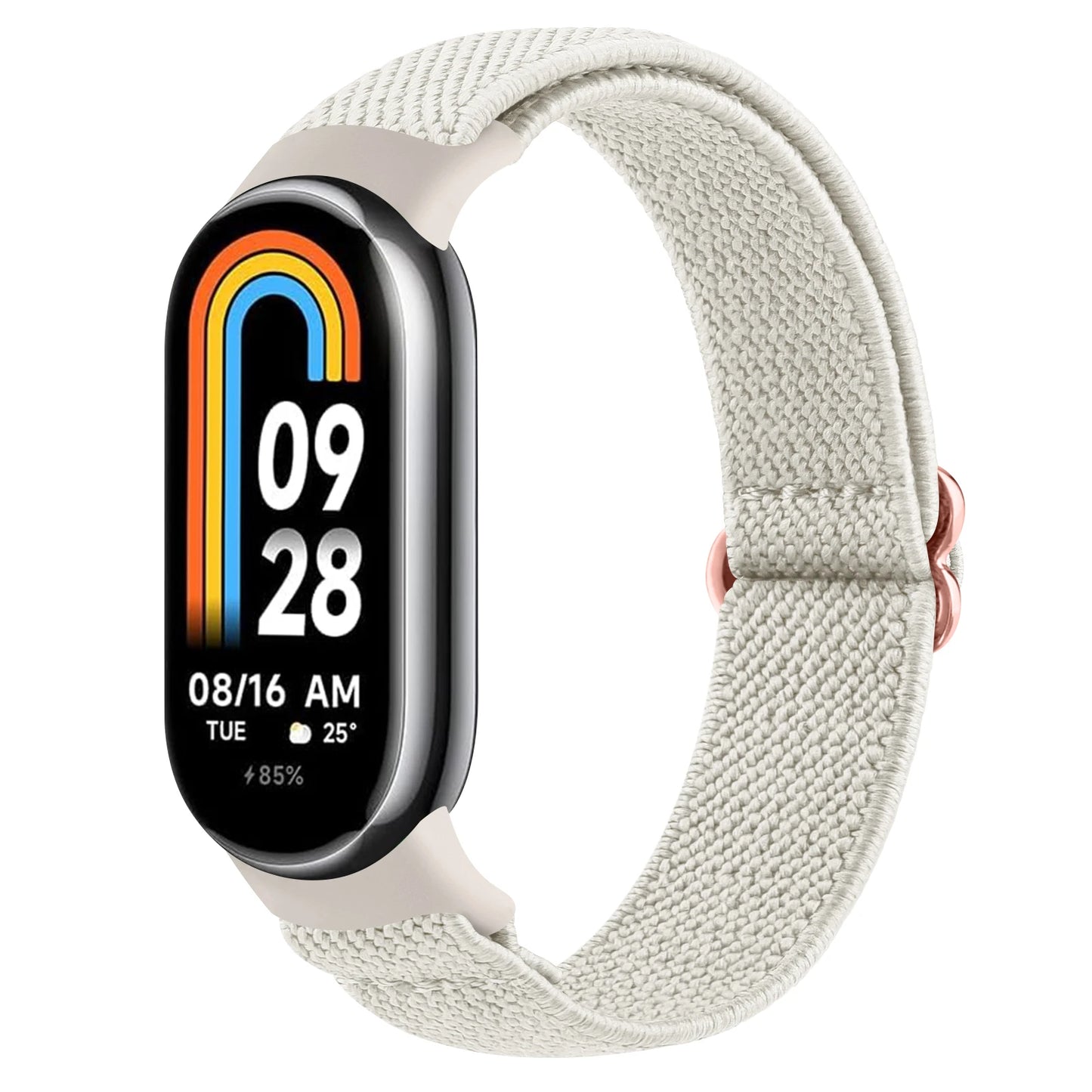 Nylon Loop Strap For Xiaomi Smart Band 9 8 Watchband Replacement NFC Elastic Wristband for Xiaomi Smart Band 9 8 Correa Bracelet