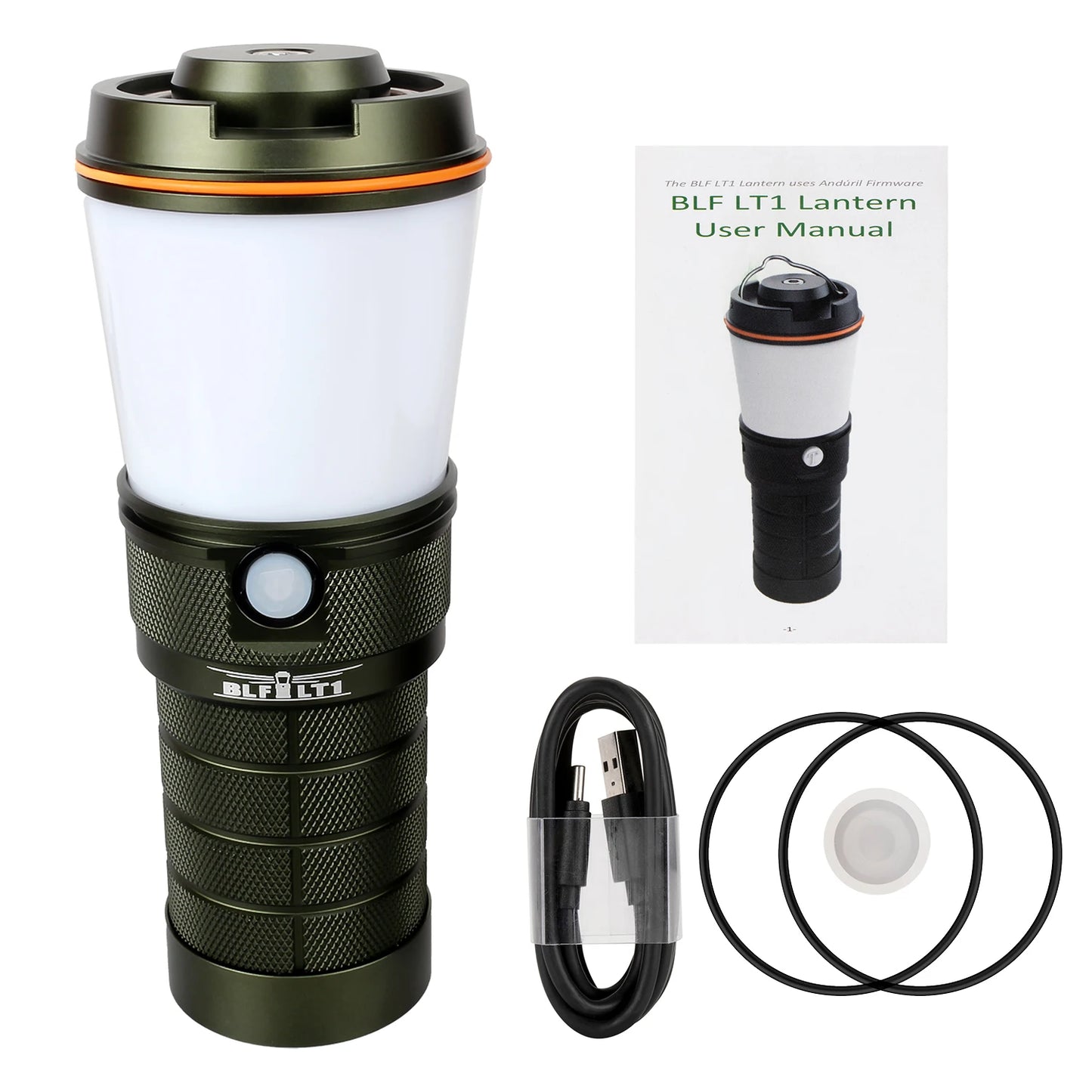 Sofirn Anduril 2.0 LT1 USB C Rechargeable Lantern Camping Light 8* LH351D Flashlight Outdoor Torch