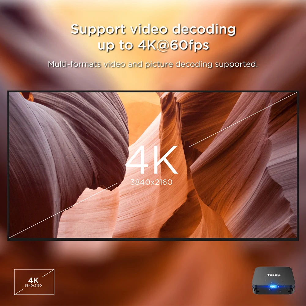 Tanix TX1 Android 10 TV Box 2.4G WIFI 4K 16GB 8GB Global Media Player